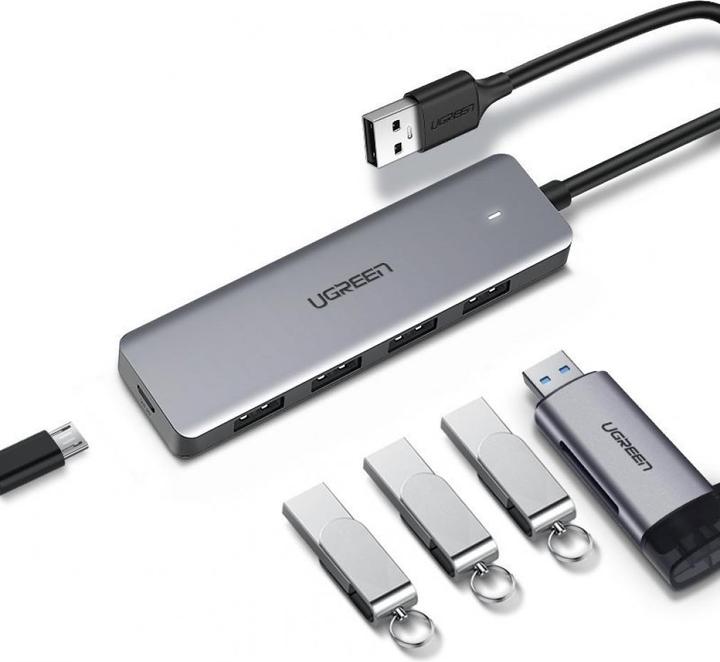 Actual product image Ugreen 4 Port-C Hub (USB-C, 4 Ports)