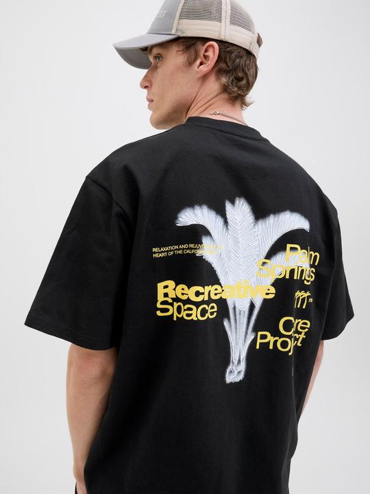 Actual product image Jack & Jones Gedruckt Rundhalsausschnitt T-shirt T-shirt (L)