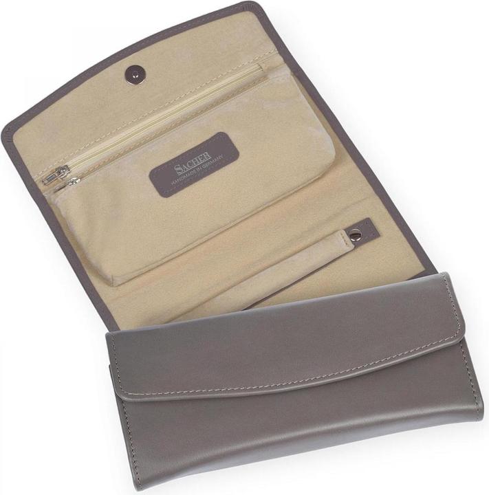 Sacher 1010.510.5616P18 - Schmuckrolle fleur venice grau Leder