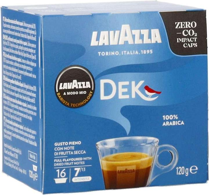 Produktbild Lavazza Kaffeekapseln Espresso Dek Cremoso (16 x Port.)