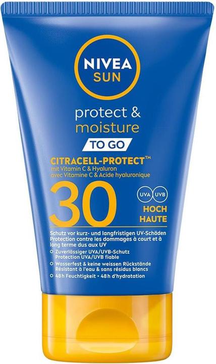 Image du produit NIVEA Crème solaire Protection & Soin To Go SPF 30 (Crème solaire, SPF 30, 50 ml, 65 g)