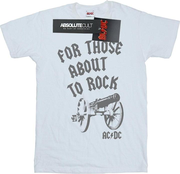 AC/DC For Those About To Rock Cannon TShirt