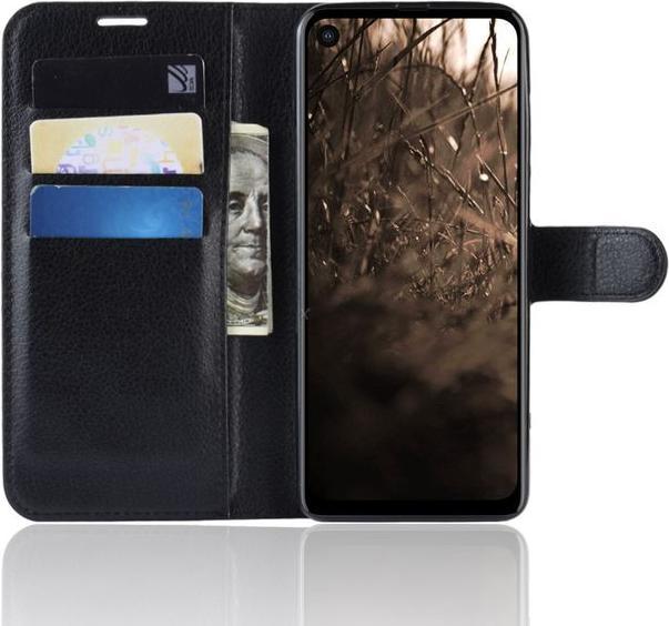Produktbild MU Classic Litchi Leder Bookcover Series (Motorola One Vision)