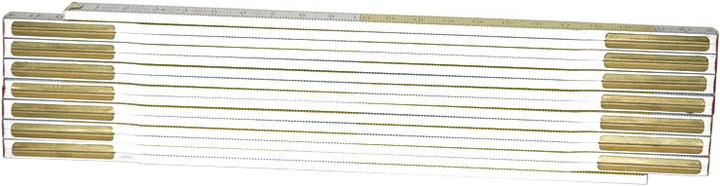 Actual product image Stanley folding ruler wood yellow (Metric)