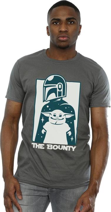 Actual product image Star Wars Mens The Mandalorian The Bounty T-Shirt (XXL)