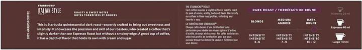 Produktbild Starbucks Italian Style Roast by Nespresso Dark Roast (10 x Port.)