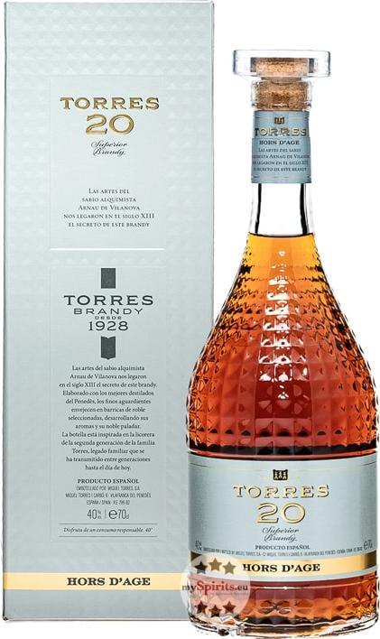 Produktbild Miguel Torres Brandy 20 Hors d'âge Penedès MO (1 x 70 cl)