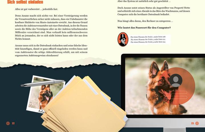 Produktbild Lupin: Escape Game - Das offizielle Buch (Deutsch, Julien Hervieux, 2022)