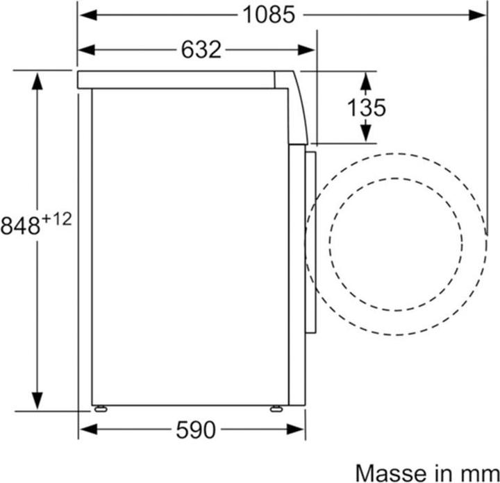 Immagine prodotto Siemens iQ800 WM6HXE90CH (10 kg, A sinistra, Spina CH)