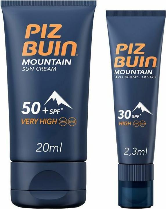 Actual product image Piz Buin mountain (Sun stick, Suntan cream, SPF 50+, 20 ml, 40 g)