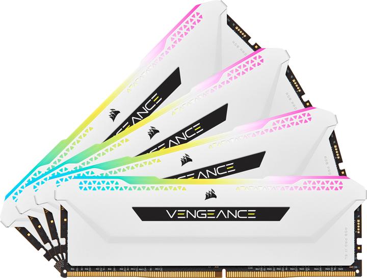 Produktbild Corsair Vengeance RGB Pro SL (4 x 8GB, 3200 MHz, DDR4-RAM, DIMM)