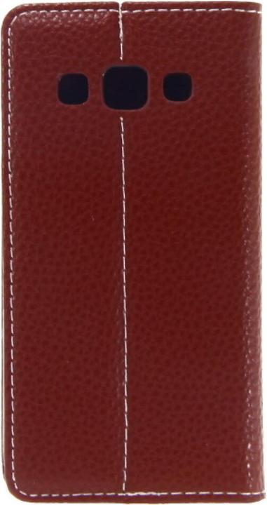Actual product image Xundd Book Case Fashion for Galaxy A3 - Brown (Samsung Galaxy A3)