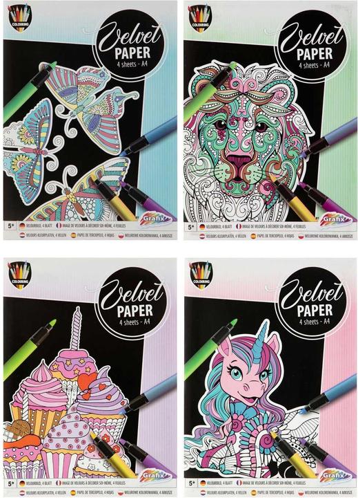 Produktbild Grafix Samtpapier