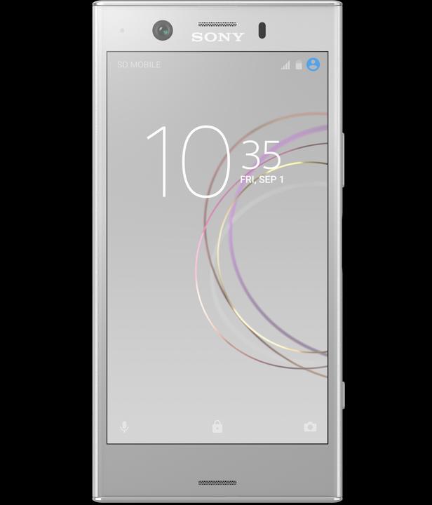 Actual product image Sony Xperia XZ1 Compact (32 GB, Snow Silver, 4.60", Single SIM, 19 Mpx, 4G)