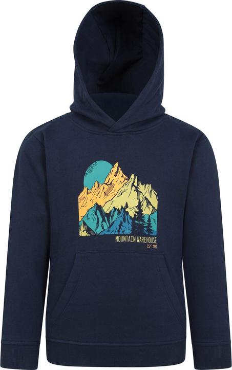 Actual product image Mountain Warehouse Childrens/Kids Mountain Landscape Hoodie (140)