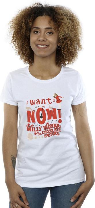 Image du produit Willy Wonka & the Chocolate Factory - T-shirt VERRUCA SALT WANT IT NOW - Femme (L)