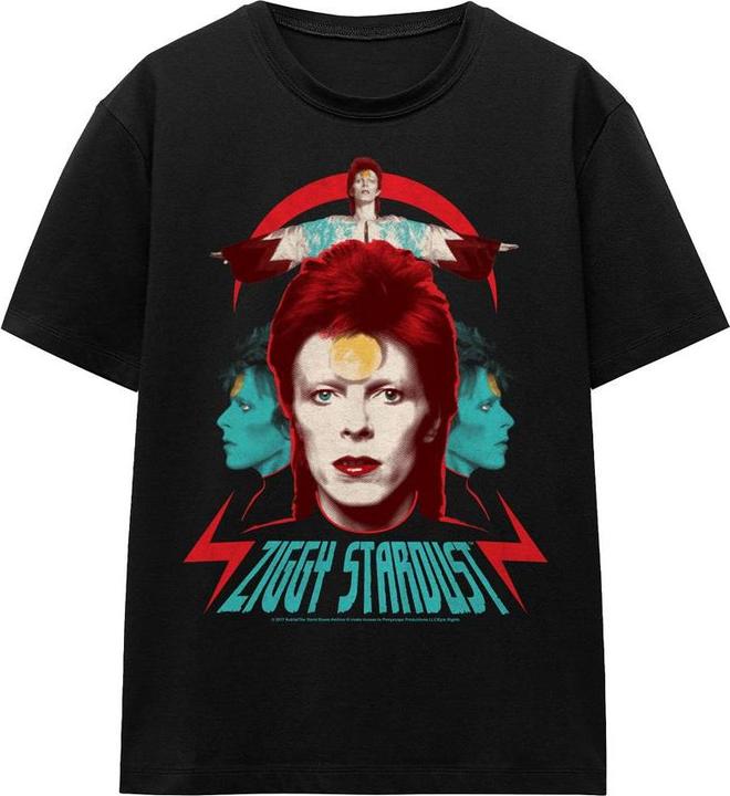 Produktbild David Bowie Ziggy Heads TShirt (M)