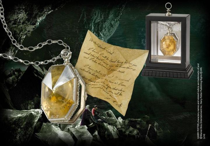 Produktbild Noble Collection Harry Potter Replik Slytherins Medaillon