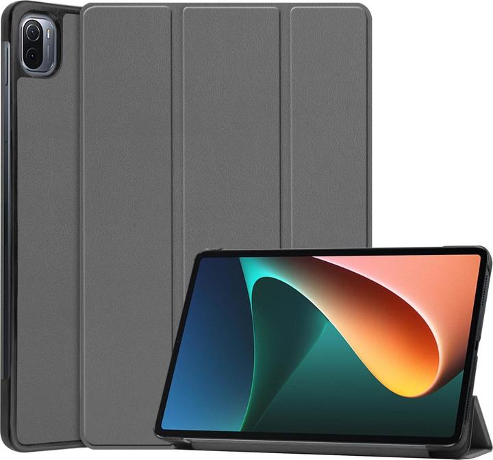 Actual product image Cover-Discount Xiaomi Pad 5 - Tri-fold Smart Case grey (Xiaomi Pad 5)