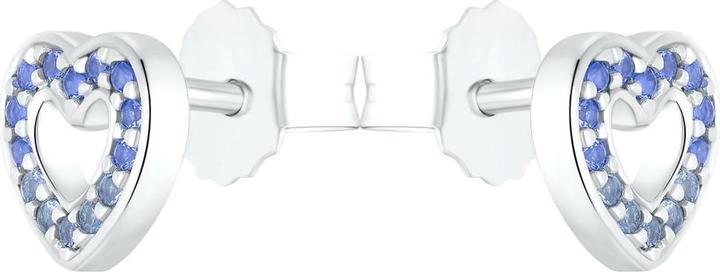 Produktbild Prinzessin Lillifee Ohrschmuck für Mädchen, 925 Sterling Silber, Zirkonia (synth.), Herz (925er Silber)