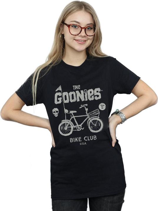 Actual product image Universal Textiles Womens/Ladies Bike Club Cotton Boyfriend T-Shirt (4XL)