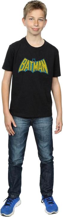 Actual product image Boys Batman Crackle Logo T-Shirt (140, 146)