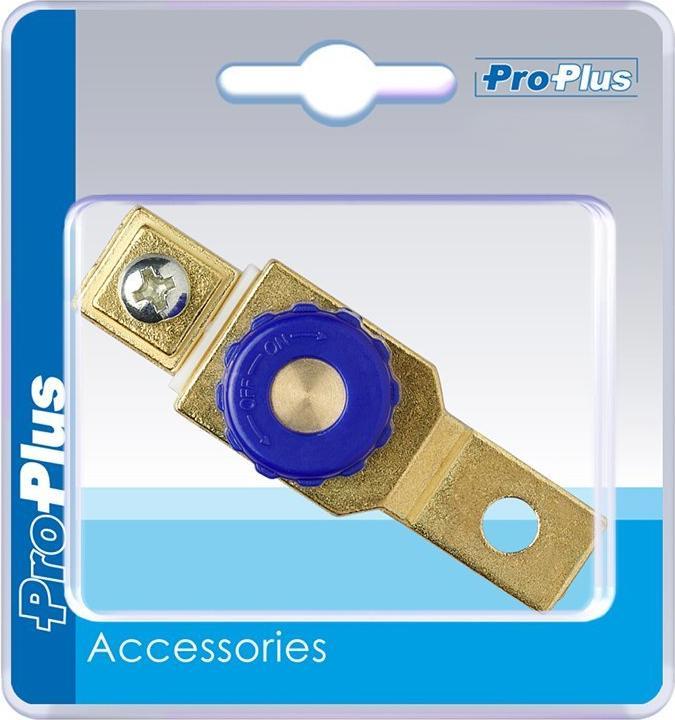 Image du produit ProPlus Cosse de batterie (-) avec coupe-circuit pour moto sous blister