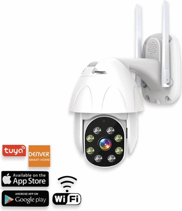 Actual product image DENVER IOC-221 - Network surveillance camera - pan / tilt - outdoor (1920 x 1080 Pixels)