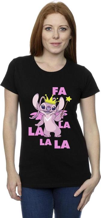 Image du produit Disney - T-shirt LILO & STITCH ANGEL FA LA LA - Femme (XL)