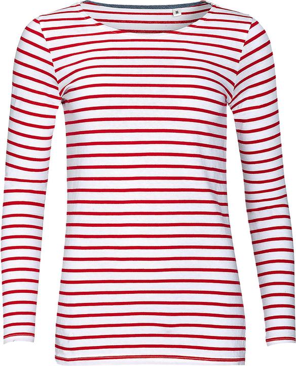 Sols Marine TShirt gestreift langärmlig