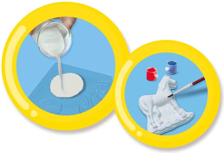 Actual product image Ses Plaster cast and painting - horses