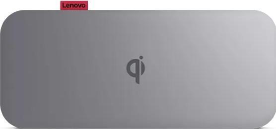 Produktbild Lenovo GO Wireless Power Bank 10000 mAh, Thunder Black, 258 g, 15 W (10000 mAh, 30 W, 38.50 Wh)