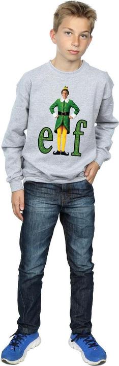 Actual product image Elf Boys Buddy Logo Sweatshirt (128)