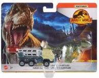 Produktbild Mattel Matchbox Jurassic World Transporter mit Gigantosaurus