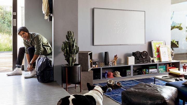 Actual product image Samsung Qe55q6fn (55", LCD, 4K, 2018)