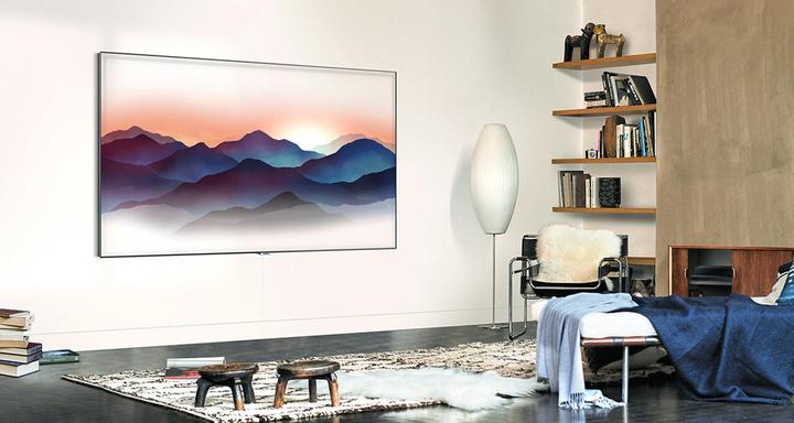 Actual product image Samsung Qe55q6fn (55", LCD, 4K, 2018)