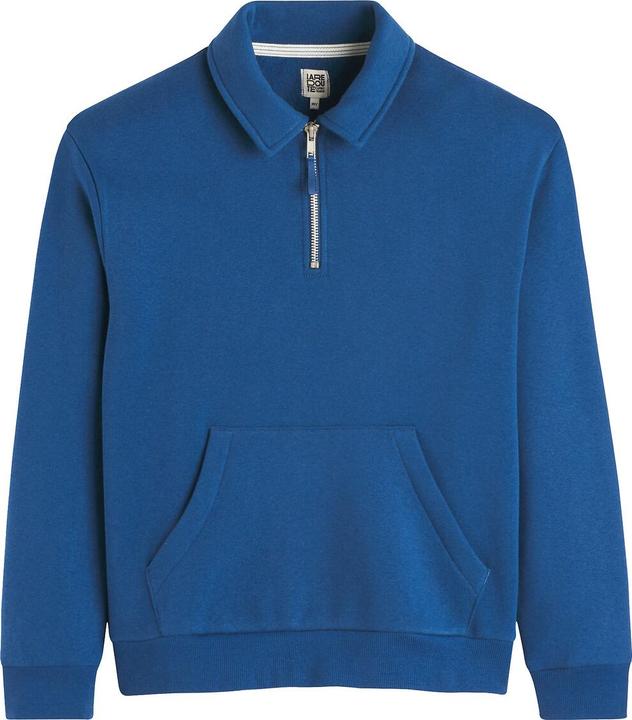 Immagine prodotto La Redoute Collections Sweatshirt mit Polokragen und Reissverschluss (120 B)