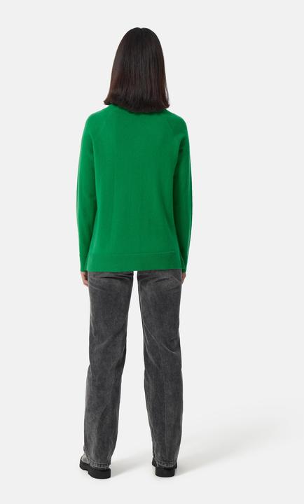 Immagine prodotto Cash-Mere Kaschmir Rundhals Pullover mit Seitenschlitzen (S)