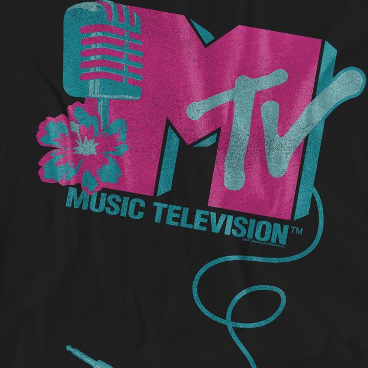 Immagine prodotto MTV Maglietta Logo Microfono Adulto Unisex (M)