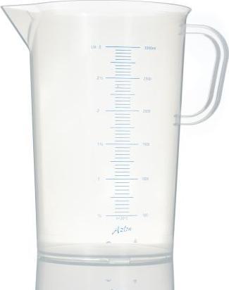 Image du produit Rs Pro Pot de laboratoire PP gradué, Ø 152mm / 3L