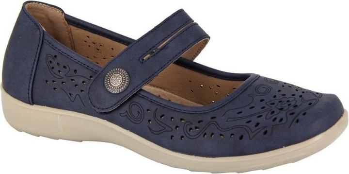 Boulevard Perforierte Mary Janes