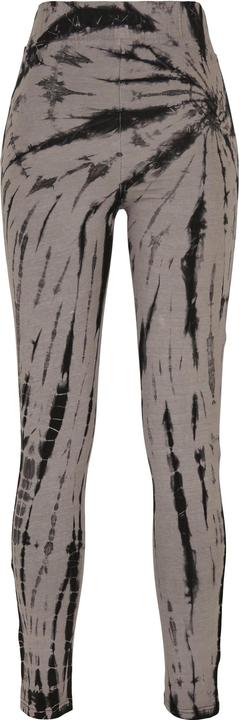 Actual product image Urban Classics Ladies Cotton Tie Dye High Waist Leggings (3XL)