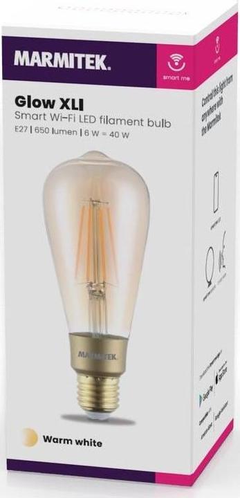 Actual product image Marmitek Smart me Glow XLI (E27, 6 W, 650 lm, 1 x, E)