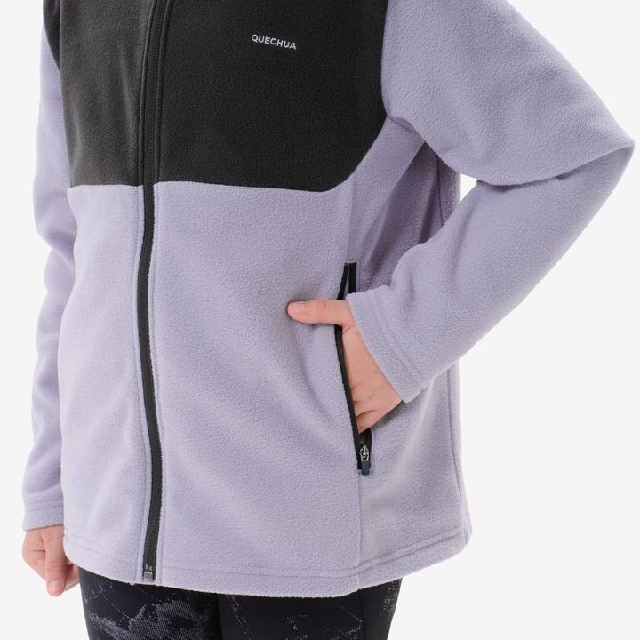 Image du produit Quechua Veste polaire enfants taille 122-170 randonnée - MH500 Zip TW (6, 7, 8)