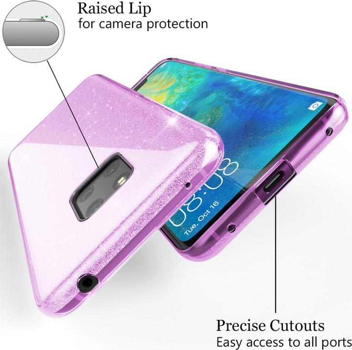 Actual product image Nalia Glitter cell phone case (Mate 20 Pro)