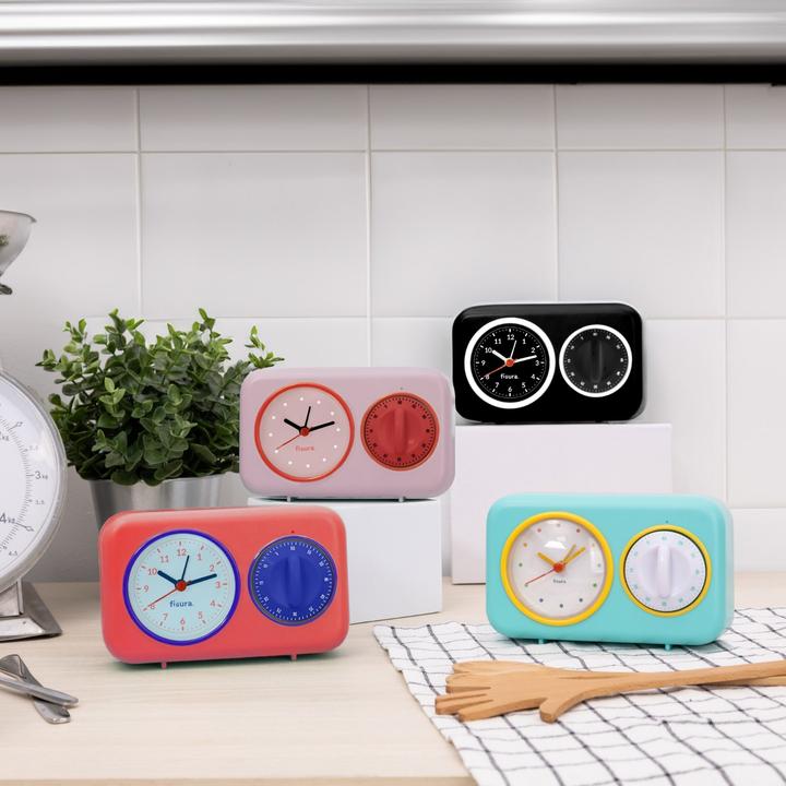 Actual product image Fisura RETRO KITCHEN TIMER black