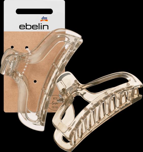 dm ebelin Haarspange transparent