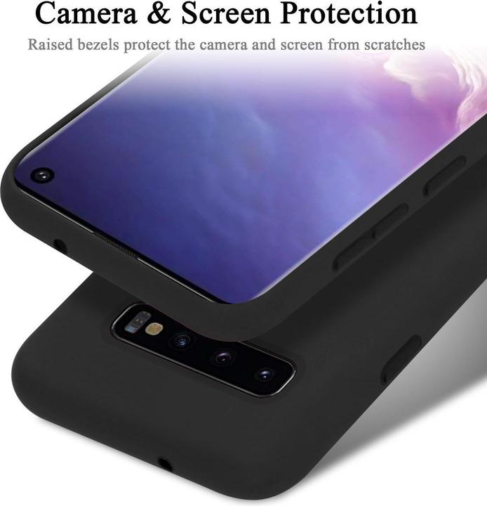 Image du produit Cadorabo TPU Liquid Silicone Case Cover (Samsung Galaxy S10+)