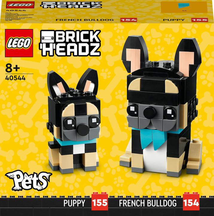 Immagine prodotto LEGO BrickHeadz - Animali domestici Bulldog francese (40544, LEGO Brickheadz)