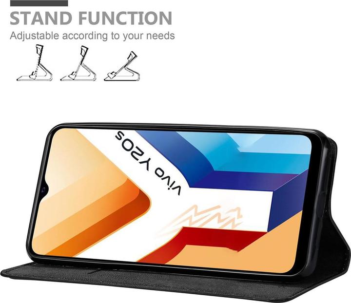 Produktbild Cadorabo Book Invisible Magnet Cover (Vivo Y20s)